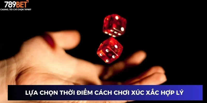 Lựa chọn thời điểm cách chơi xúc xắc hợp lý